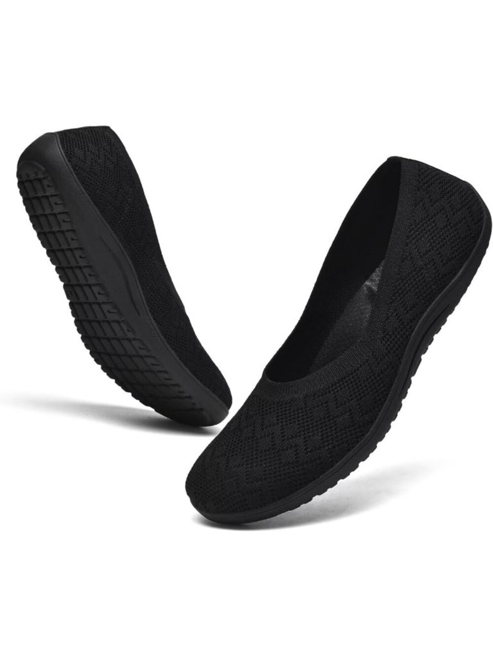 Comfortable Women's Wide Toe Box Ballet Flats - Stylish & Versatile Footwear